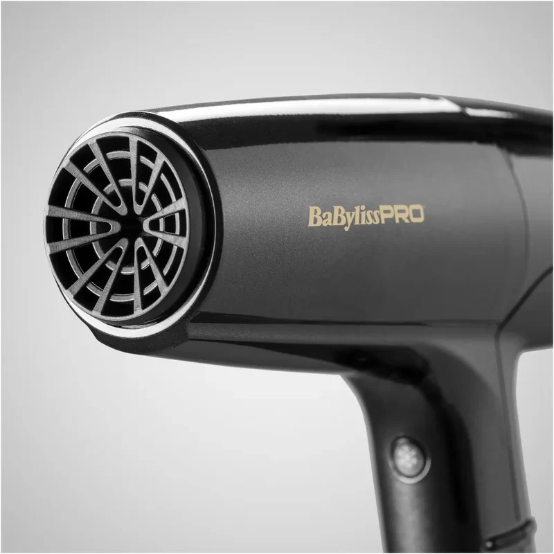 Babyliss PRO Falco Grey & Gold BAB8550E Hair Dryer