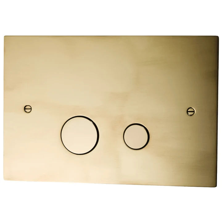 Tapwell DUO112 Flush Button, Brass