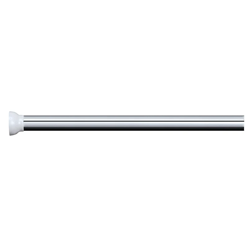 Shower Curtain Rod Magic 75-125cm, Glossy Metal