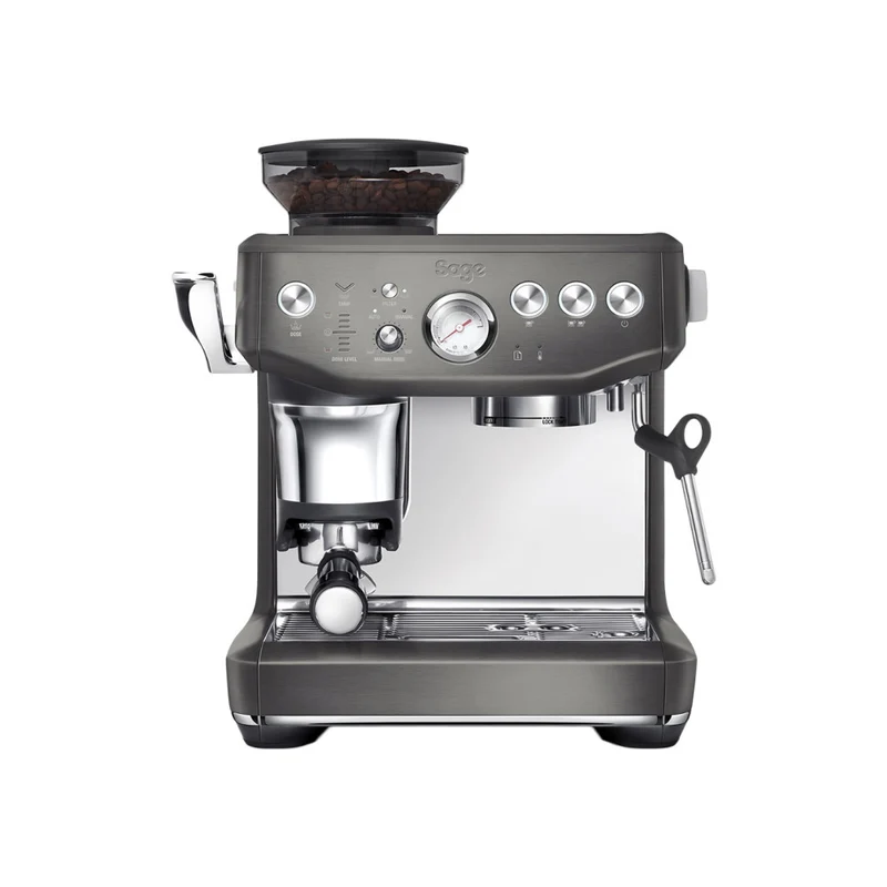 Sage the Barista Express™ Impress SES876BST Espresso Machine - Black Stainless Steel