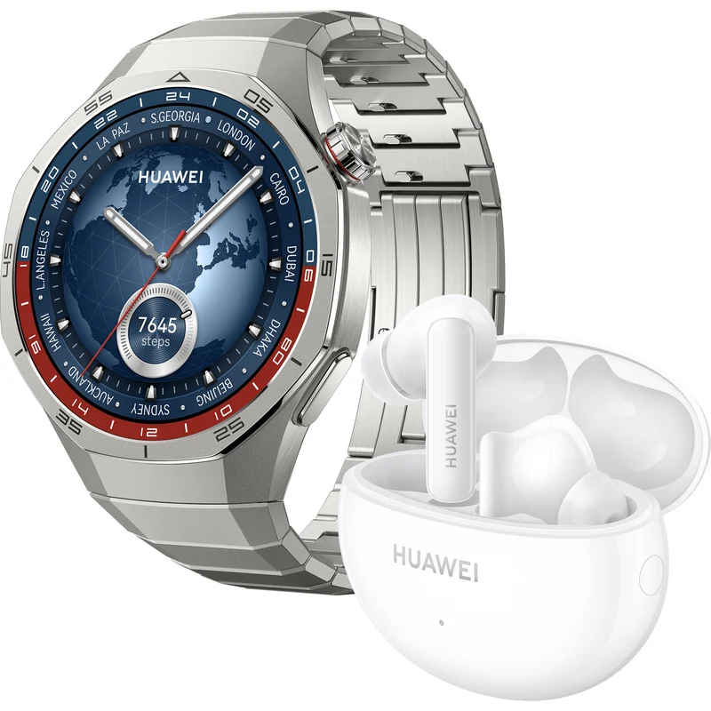 Huawei Watch GT5 Pro 46mm Titanium + Freebuds 5I