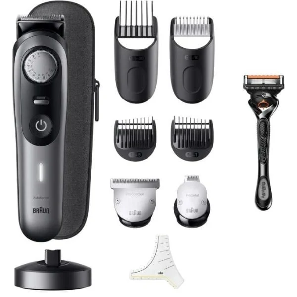 Braun BT9420 Beard Trimmer, Black/Grey