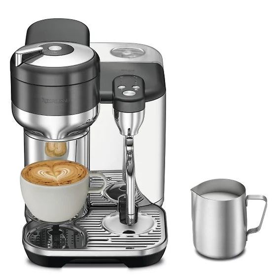 Sage Nespresso Vertuo Capsule Machine, Black & Stainless Steel