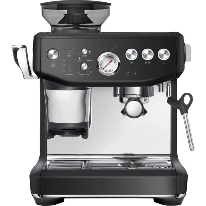 Sage Barista Express Impress SES876BTR Espresso Machine, Black