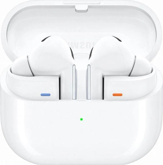 Samsung Galaxy Buds3 Pro Noise-Cancelling In-Ear Headphones, White