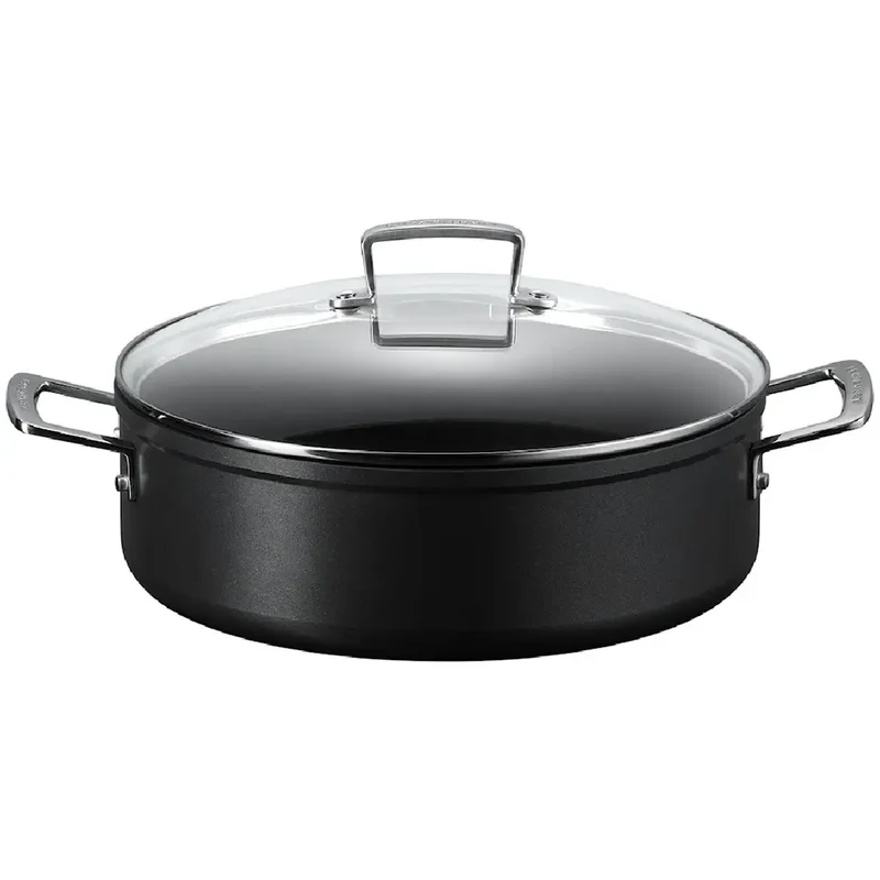 Le Creuset Toughened Non-Stick Sauteuse with Glass Lid 28cm