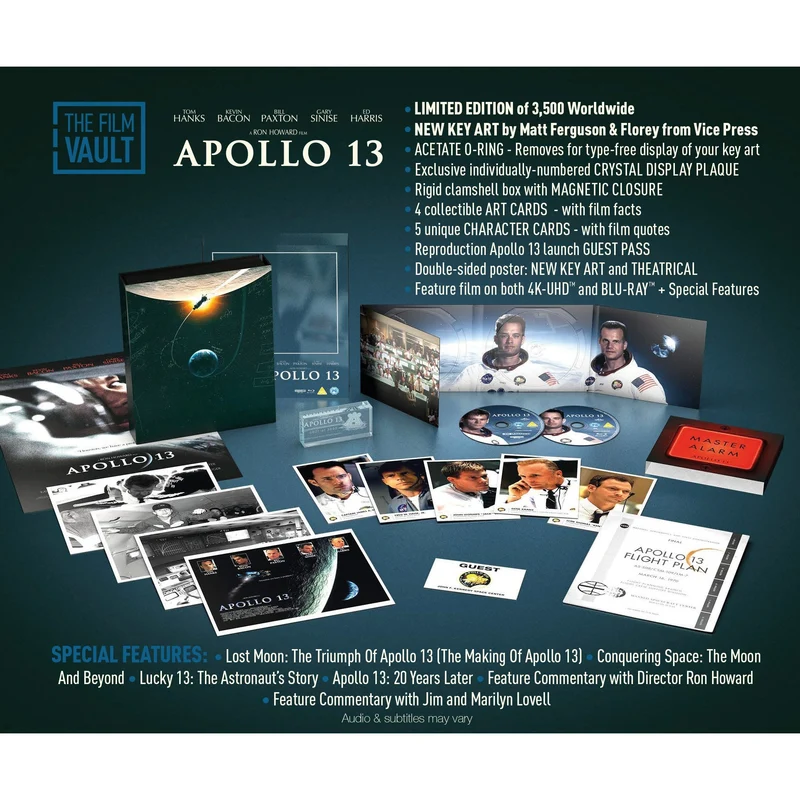 Apollo 13 - The Film Vault Limited Edition (4K Ultra HD + Blu-ray)