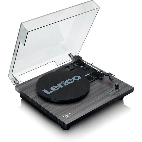Lenco LS-10 Vinyl Record Player, Black