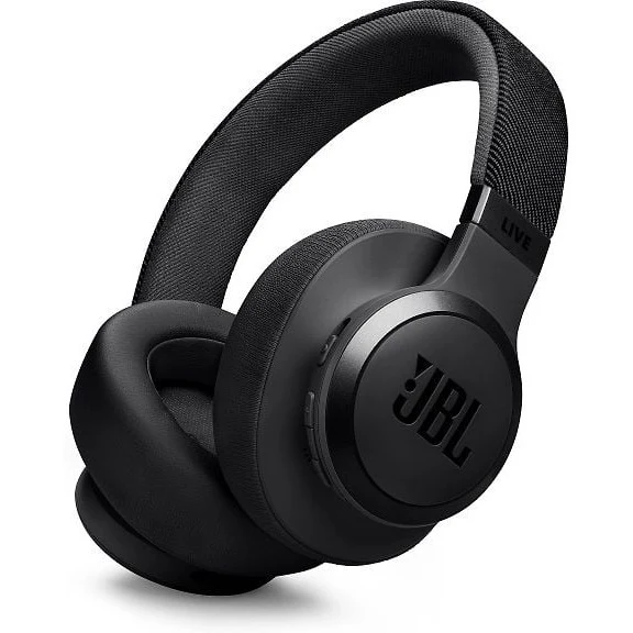 JBL Live 770NC Noise-Cancelling Headphones, Black