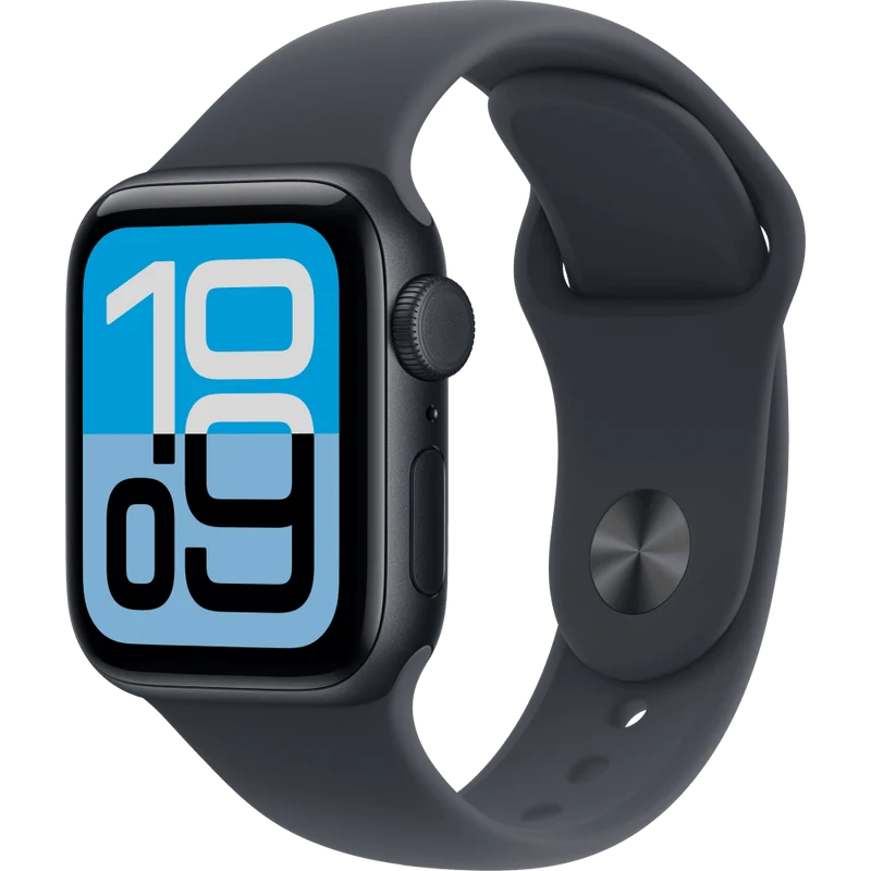 Apple Watch SE 3 (GPS + Cellular), 40mm, Midnight Sport Band M/L