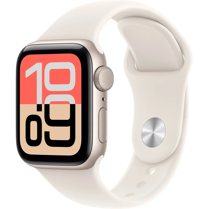 Apple Watch SE 3 GPS 40mm, Sport Band S/M, Starlight