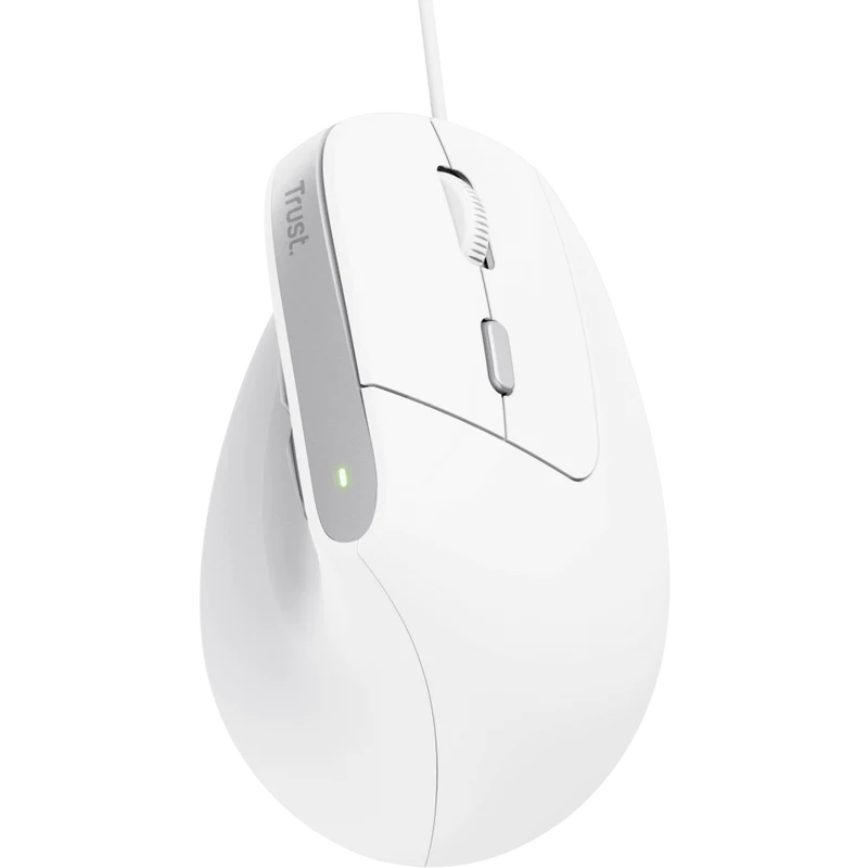 Trust Bayo II Ergonomic Mouse, White