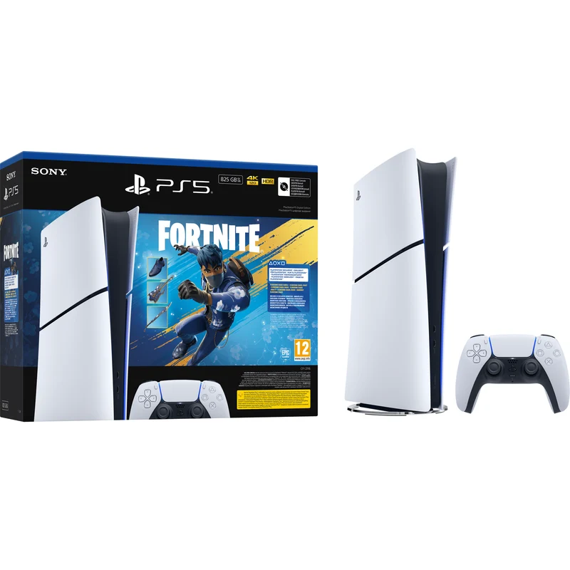 PlayStation 5 Slim Digital Edition (825 GB) Fortnite Flowering Chaos Bundle