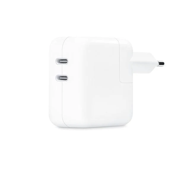 Apple 35W Dual USB-C Power Adapter, White