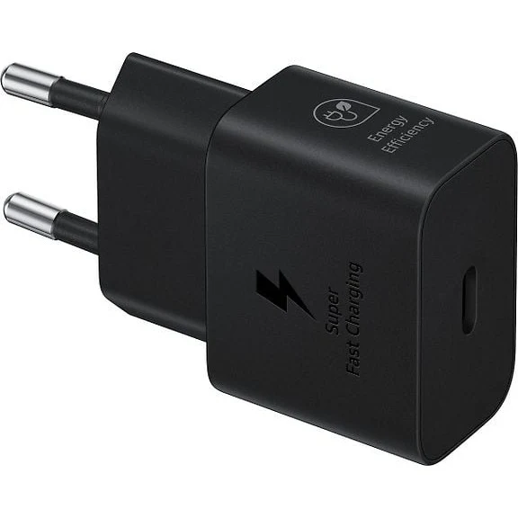 Samsung 25W USB-C GaN Wall Charger, Black