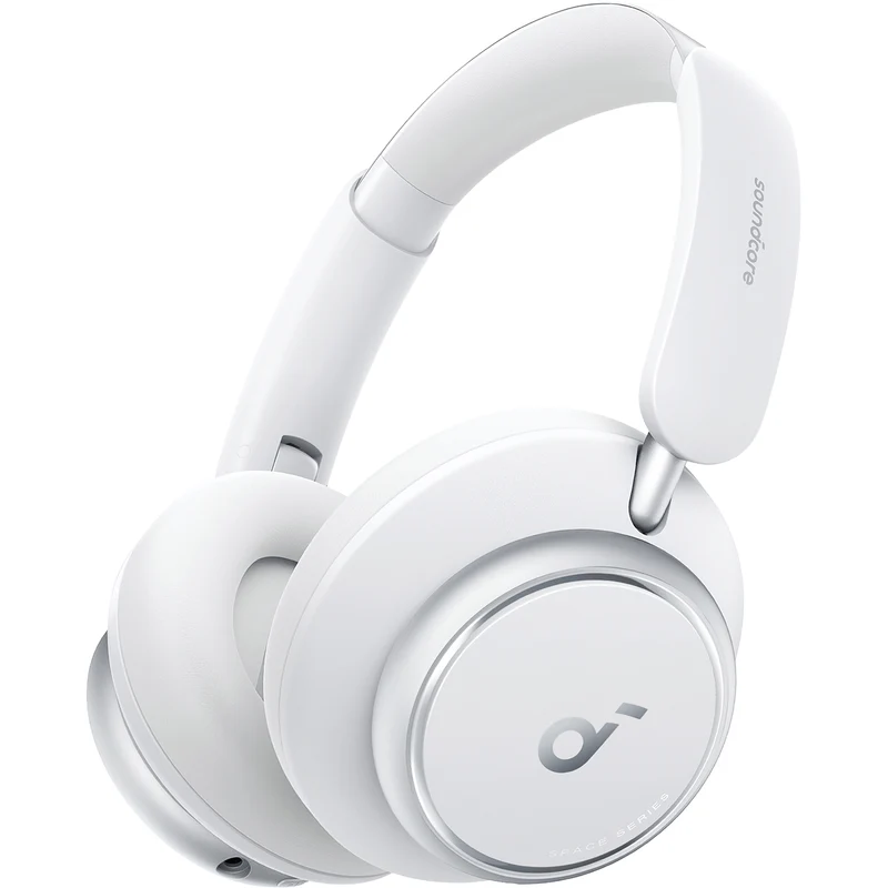 Soundcore Space Q45 Noise-Cancelling Headphones, White