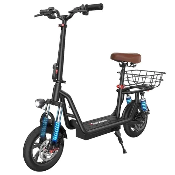 iScooter i12 City Electric Scooter, Black