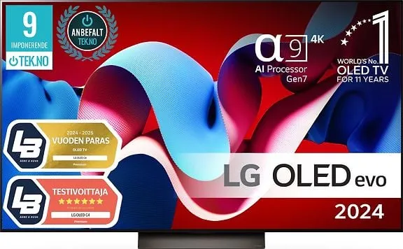 LG 65'' OLED evo C4 – 4K TV