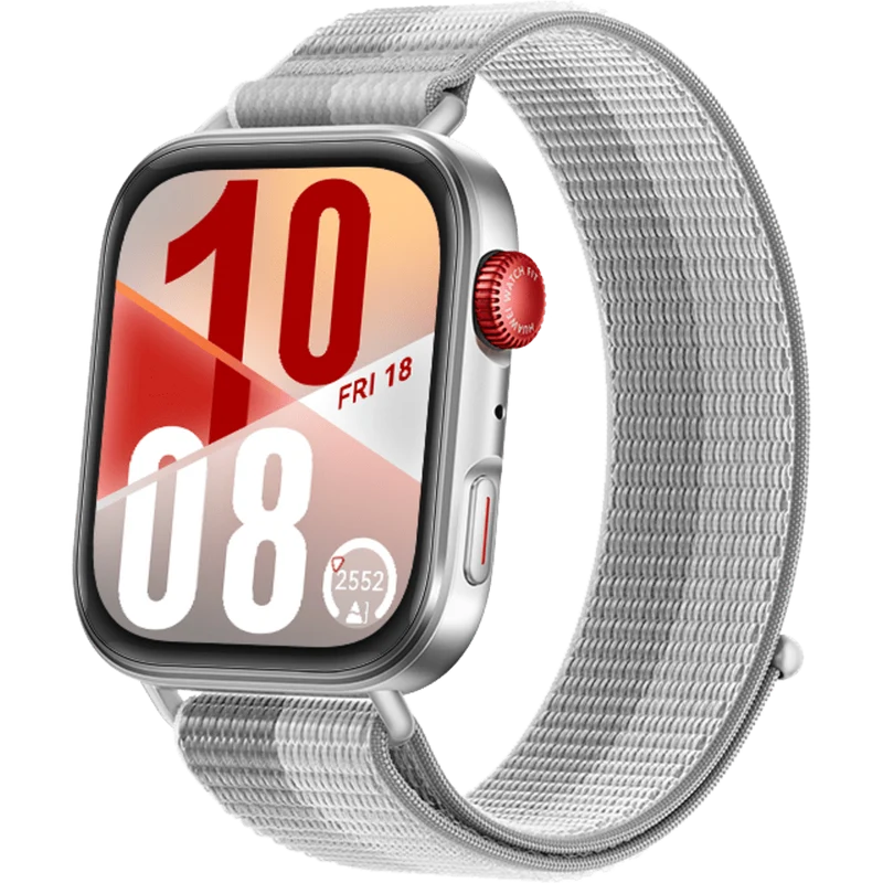 Huawei FIT 4 Smart Watch, Silver Woven