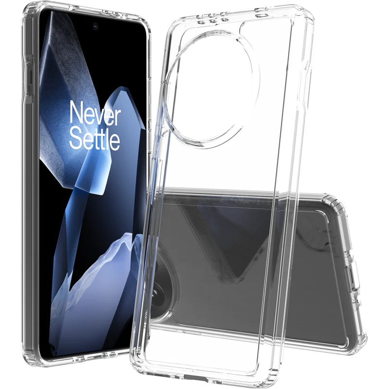 Screenor Bumper Case for OnePlus 13, Transparent