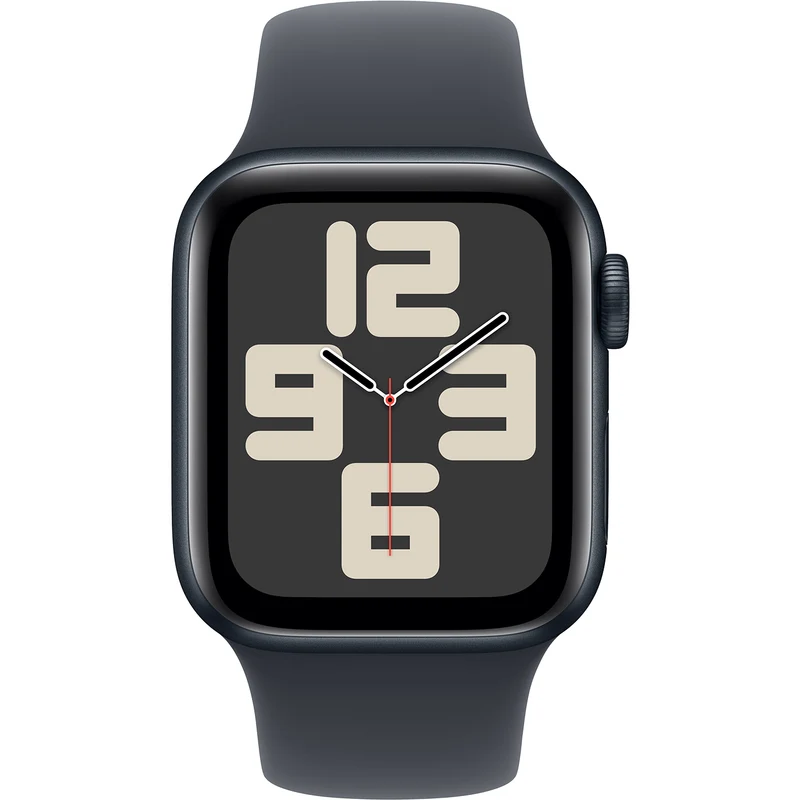 Apple Watch SE (GPS + Cell 40mm) with Aluminum Case and Sport Band, Midnight, M/L