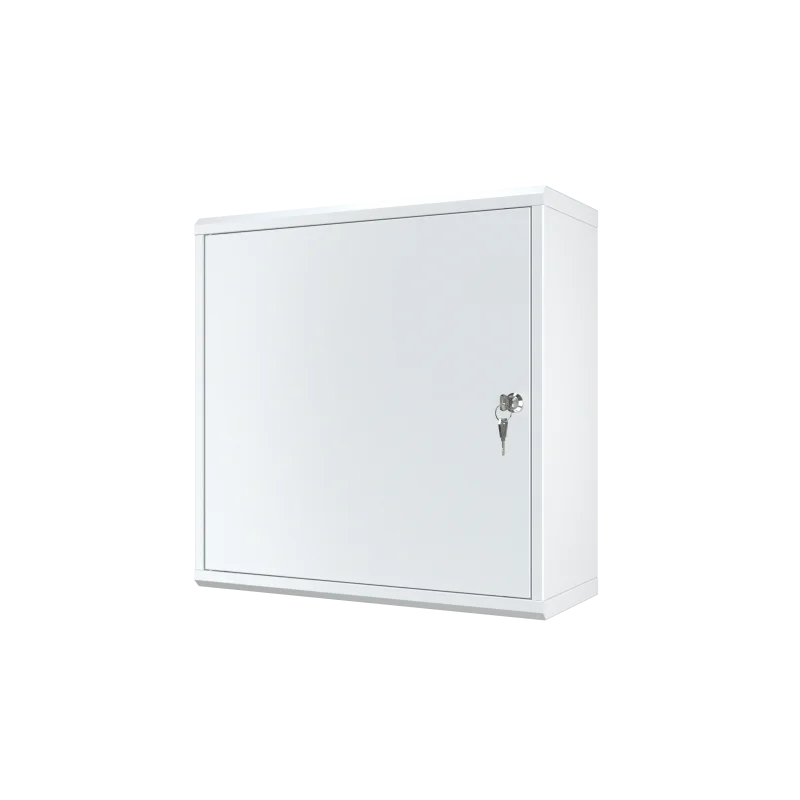Universal wall-mounted metal enclosure (500 × 500 × 200 mm)
