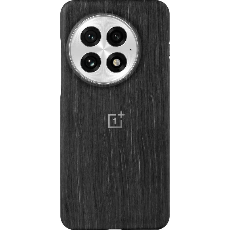OnePlus 13 Wood Grain Magnetic Case, Wood Black