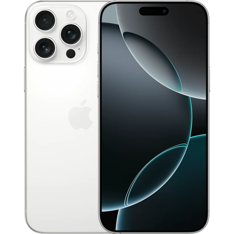 Apple iPhone 16 Pro Max 5G, 512GB, White Titanium