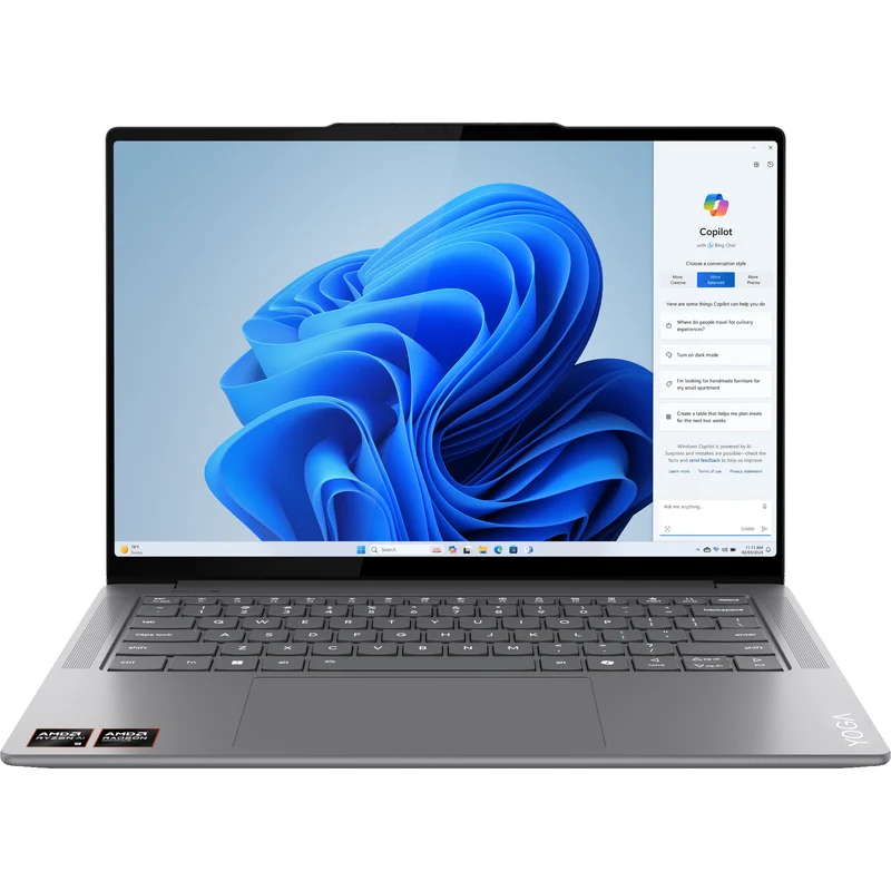 Lenovo Yoga Pro 7 Laptop, 14.5" 2.8K OLED 120Hz AI Ryzen 9 365