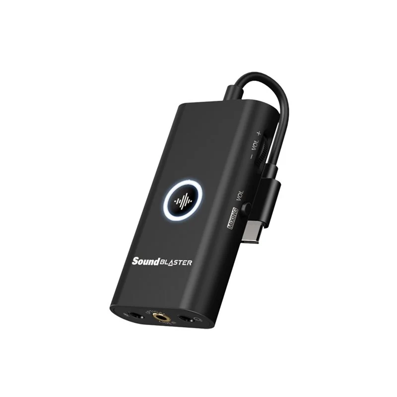 Creative Sound Blaster G3, External USB-C DAC Amplifier PS4/5, Switch, PC, Mac