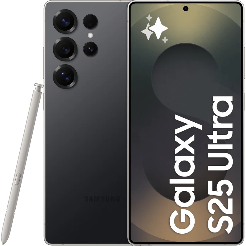 Samsung Galaxy S25 Ultra 5G, 256 Gt, Titanium Black
