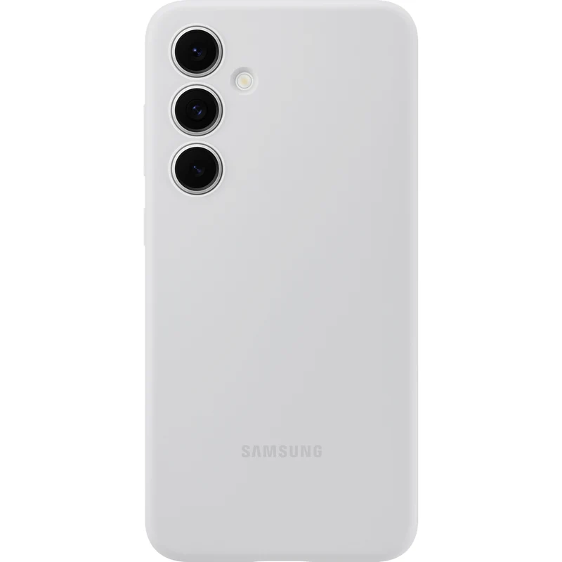 Samsung Silicone Case for Galaxy S24 FE, Gray