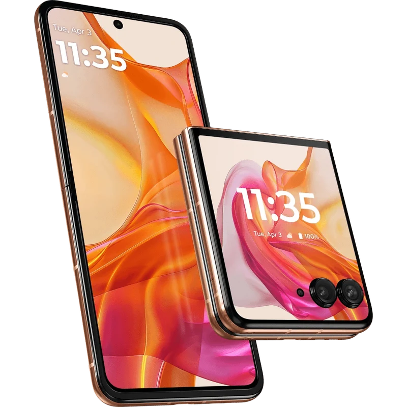 Motorola Razr 50 Ultra 5G, Peach Fuzz
