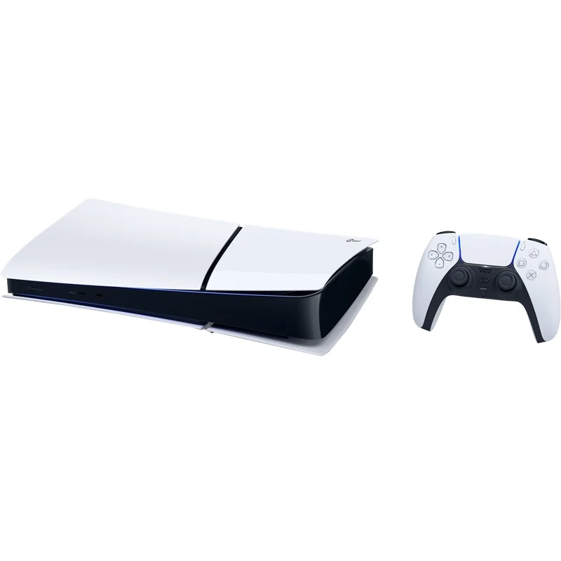 PlayStation 5 Digital Edition Slim Console, White