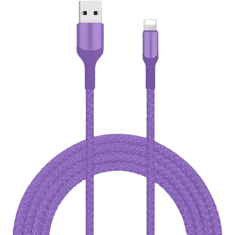 Livia USB-A to Lightning Cable, Purple