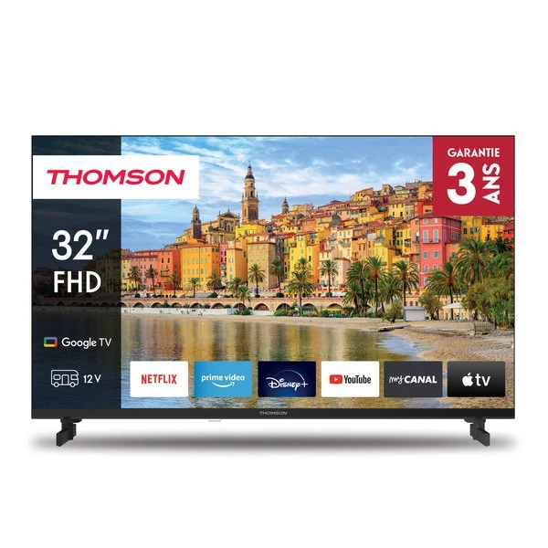 Thomson 32" FHD 60Hz Google Smart 12V/230V TV