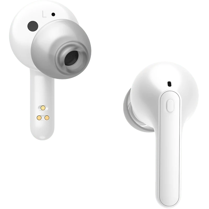 LG TONE-FP3W Wireless Earbuds, White