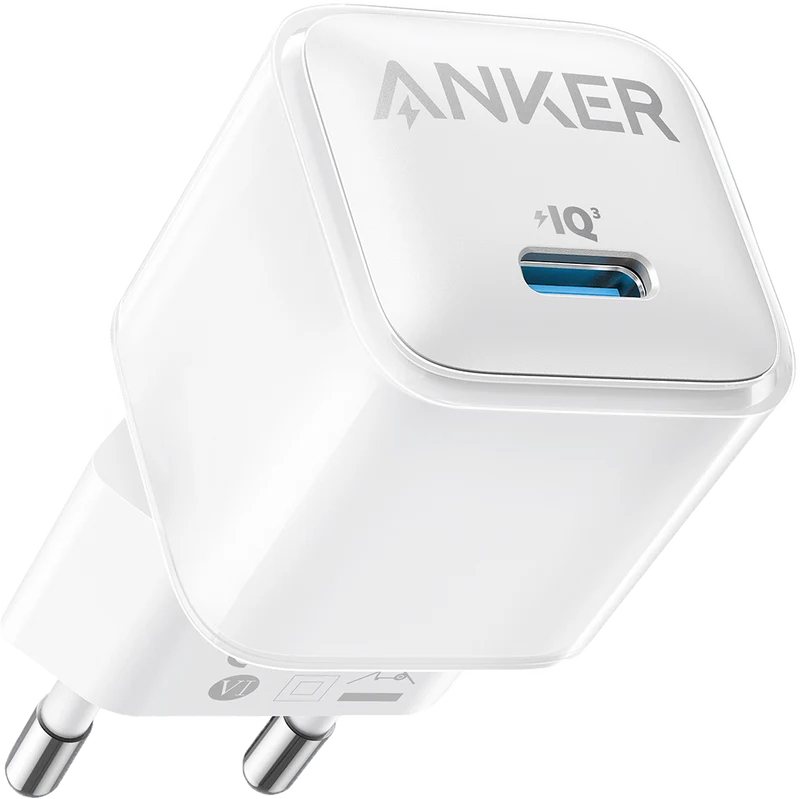 Anker 512 Nano Pro Charger 20W, White
