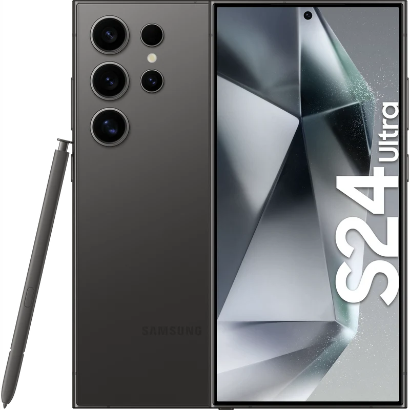 Samsung Galaxy S24 Ultra 5G, 256 Gt, Titanium Black
