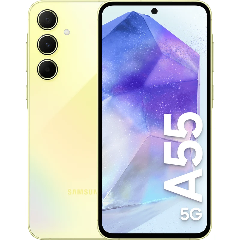 Samsung Galaxy A55 5G, 128 Gt, Yellow