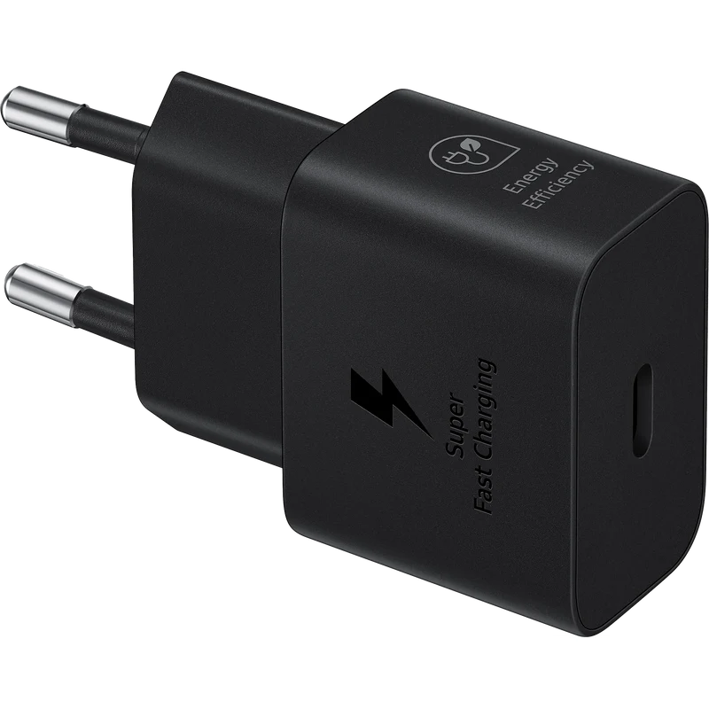 Samsung GaN Fast Charger 25 W, USB-C, Black