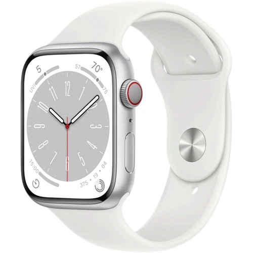 Apple Watch Series 8 GPS+Cellular 45mm Silver Aluminium Case