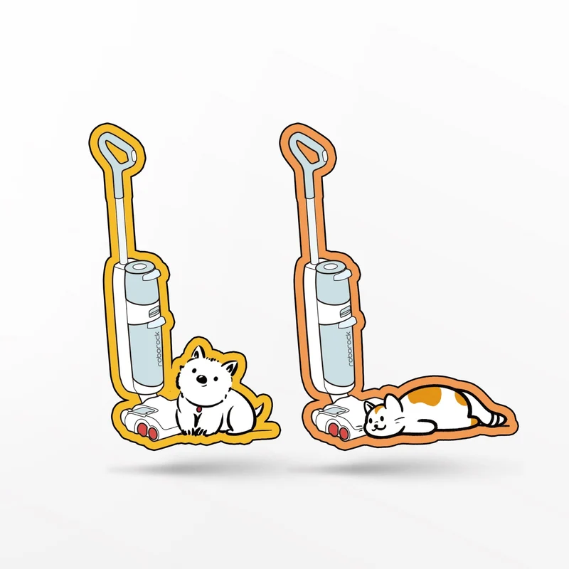 Roborock 2 Pcs Refrigerator Magnets