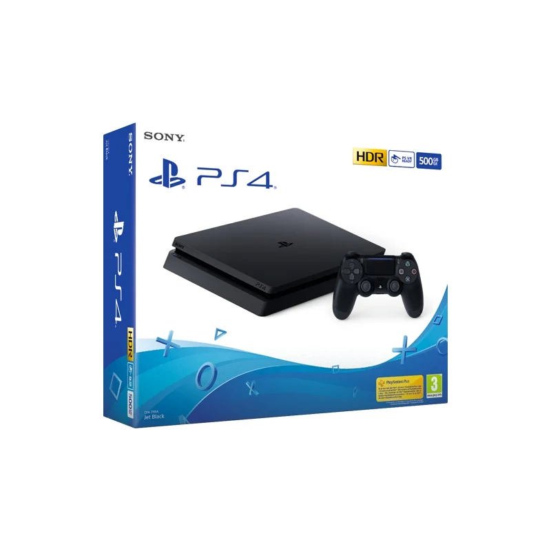 Sony PlayStation 4 Slim 500GB, Black