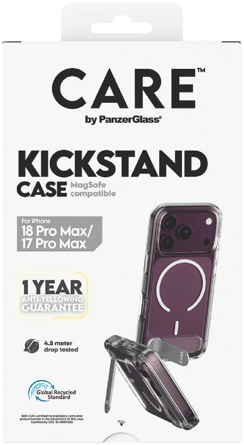 Panzer Glass CARE by PanzerGlass Kickstand Case w MagSafe iPhone 18 Pro Max/17 Pro Max