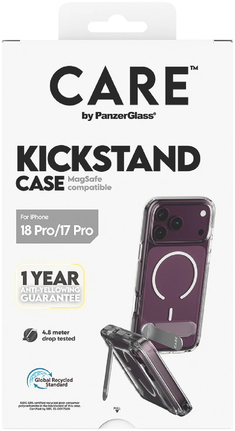 Panzer Glass CARE by PanzerGlass Kickstand Case w MagSafe iPhone 18 Pro/17 Pro