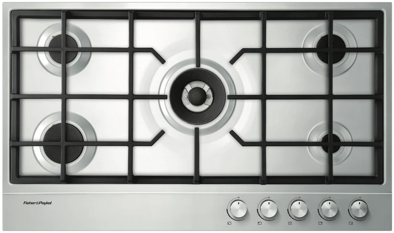 Fisher & Paykel 90cm Series 7 5 Burner Gas Cooktop, Natural Gas