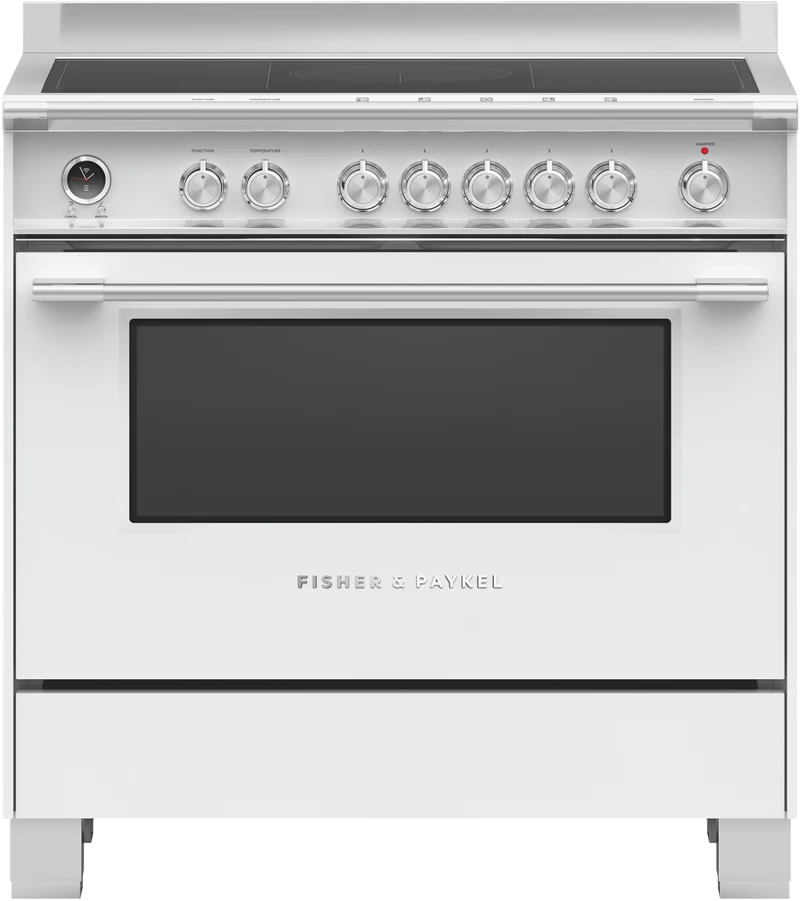 Fisher & Paykel 90cm Series 9 Classic 5 Zone Induction Pyrolytic Cooker, SmartZone