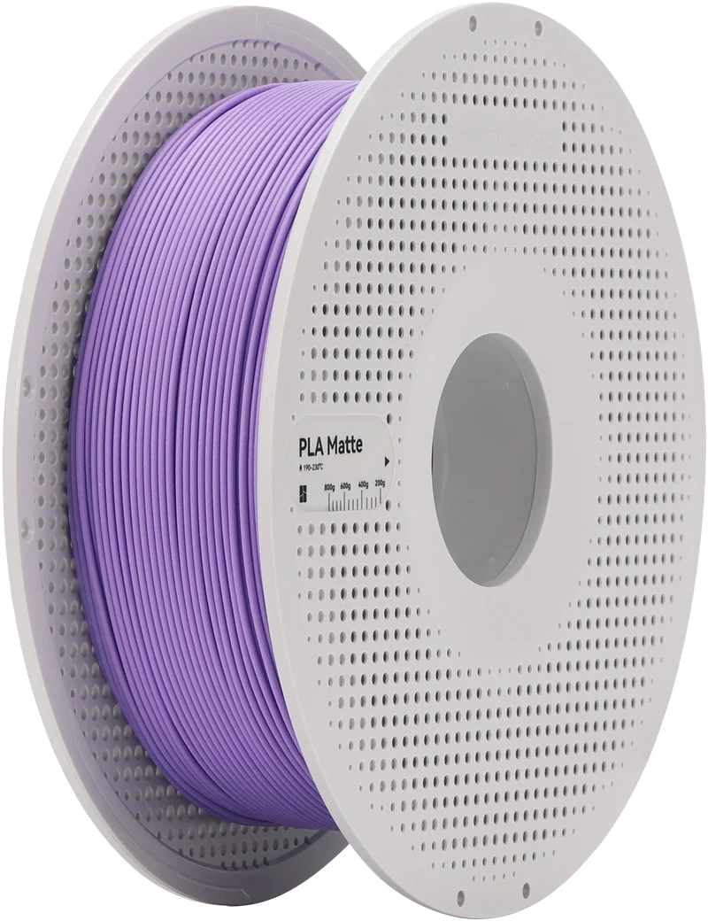 Bambu Lab Filament PLA Matte for 3D Printer with Spool - Lilac Purple 1KG
