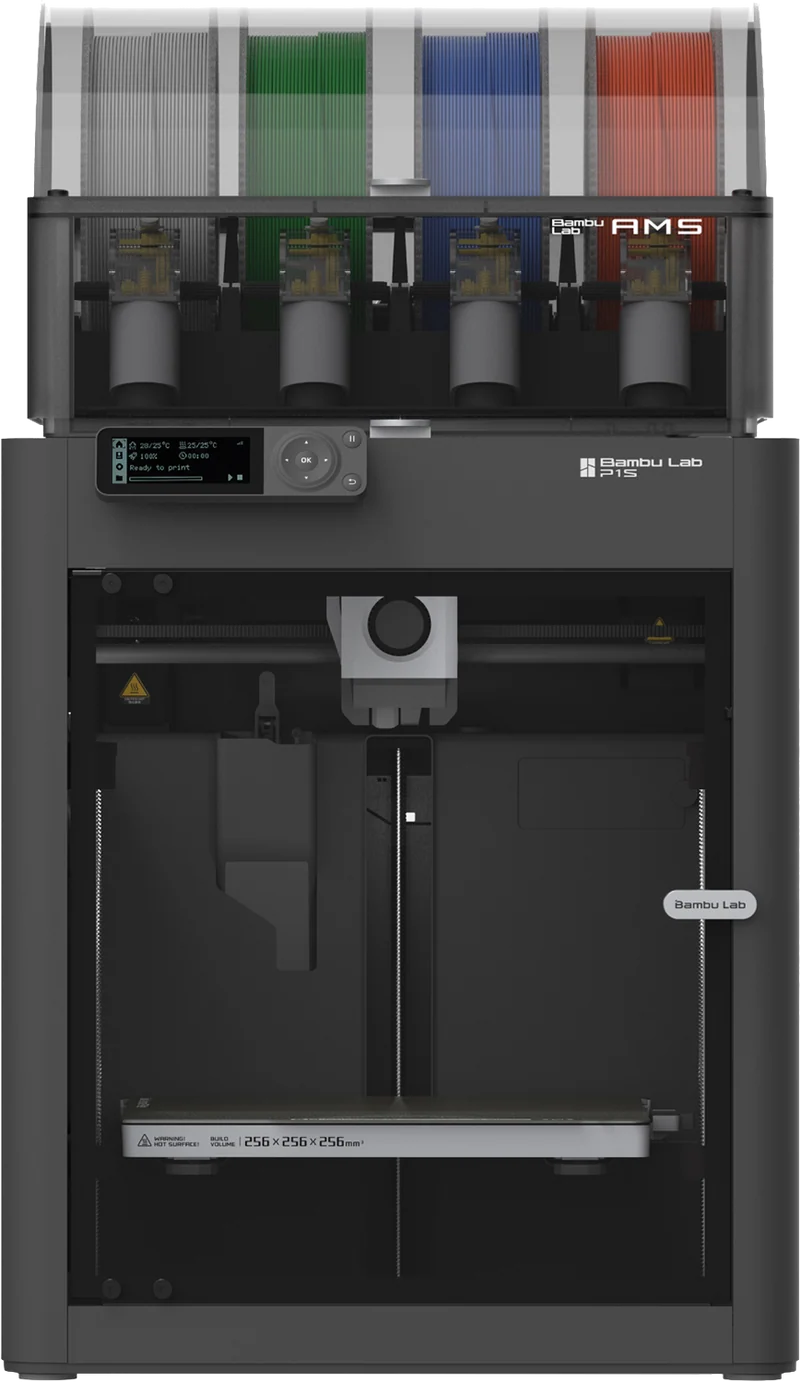 Bambu Lab P1S Combo 3D Printer (Enclosed)